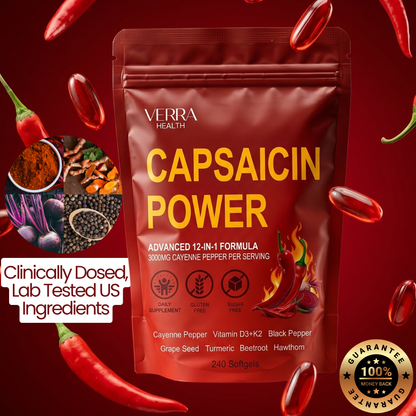 Capsaicin Power Soft Gels For Erectile Dysfunction