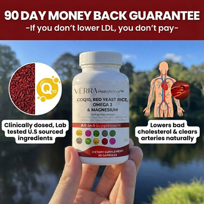 Red Yeast Natural Cholesterol & Heart Support