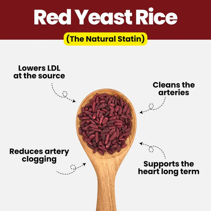 Red Yeast Natural Cholesterol & Heart Support