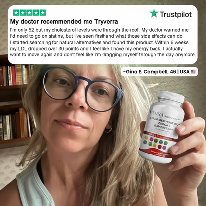 Red Yeast Natural Cholesterol & Heart Support